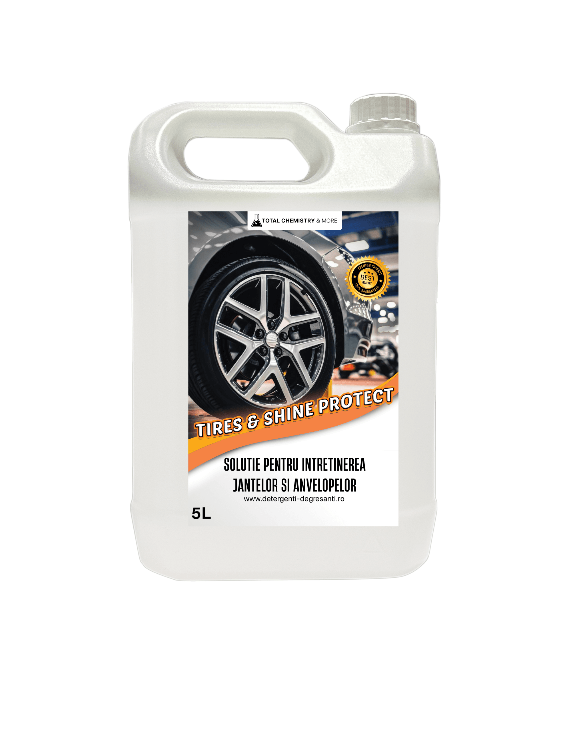 TIRES_SHINEPROTECT-5L SOLUTIE JANTE SI ANVELOPE - TIRES & SHINE PROTECT - imagine 1